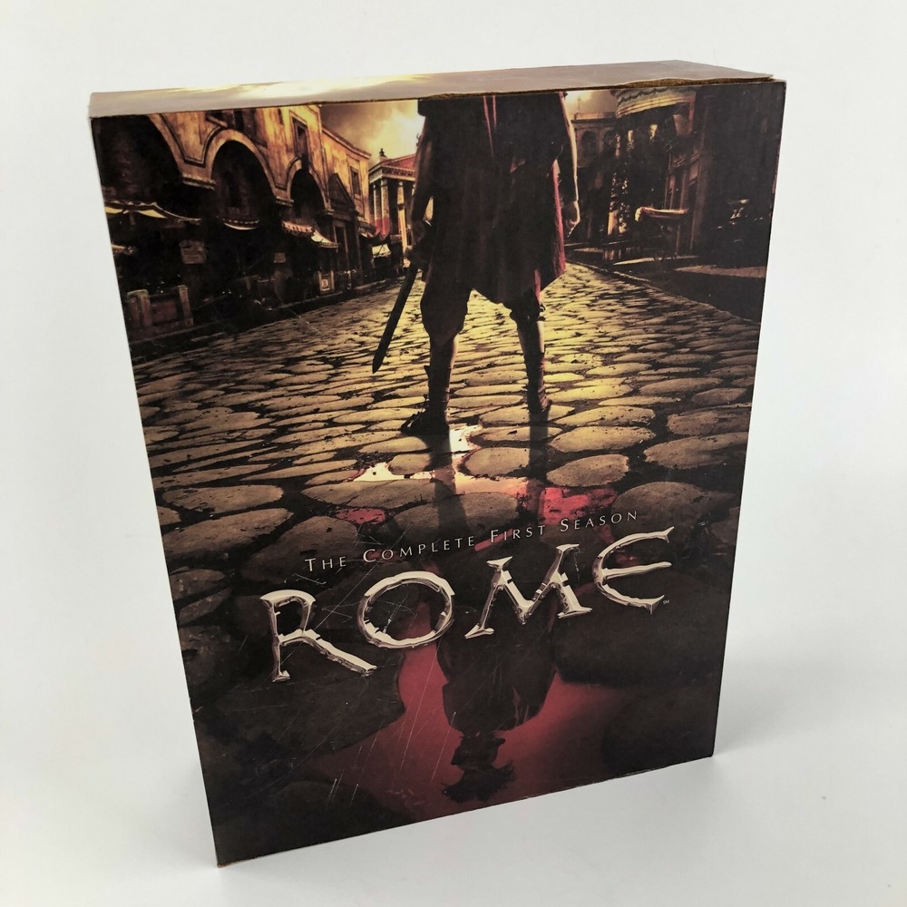Rome The Complete First Season One‎ 1 DVD 2009 6-Disc Set HBO Hard Case +Booklet